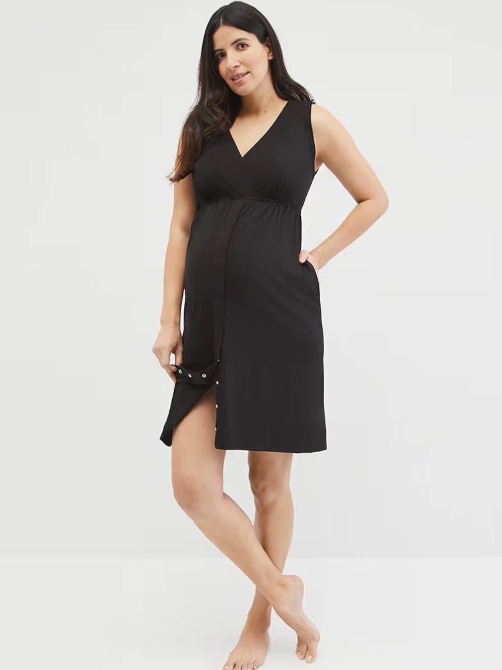 Motherhood Maternity 3-in-1 Labor, Delivery, and Nursing Gown